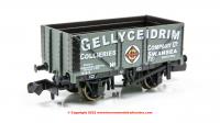 NR-7011P Peco 9ft 7 Plank Open Wagon number 721 - Gellyceidrim Collieries